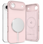 iPhone 17 Air roosa silikoonkaitse MagSafe'iga