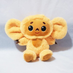Pehme pl&uuml;&uuml;sist m&auml;nguasi Tumbler / Cheburashka - helepruun