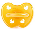 Naturaalsest kaut&scaron;ukist lutt Hevea Duck Pacifier, Symmetrical teat, 0-3 kuud
