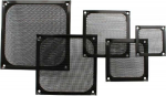 InLine Fan Grill Aluminum Filter 92x92mm black (33379S)