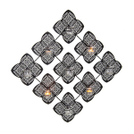 Seinale kinnitatav metallist k&uuml;&uuml;nlajalg, 72x72 cm