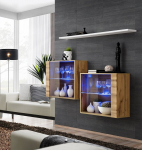 Sektsioon ASM Switch SB 3, valge/tamm