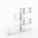 Eraldiseisev riiul Kalune Design Karlin, valge