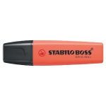 Tekstimarker Stabilo Boss, pastelne tellispunane (140)