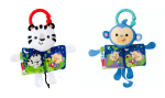 Riidest raamat sebra/ahviga Fisher Price, CCG04