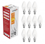 H&otilde;&otilde;glamp Avide C35 600W E14 530Lm 2700K, 10 tk