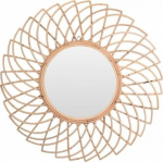 Dekoratiivne peegel Intesi Burgos, pruun