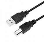 Logilink Usb A-b kaabel, 5m, must