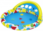 Puhutav bassein - Splash & Learn - 120x117x46cm - T&auml;psusm&auml;ng - Varikatus