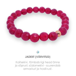 K&auml;ev&otilde;ru lihvitud jadeiit &ldquo;plum&rdquo; metallhelmega