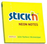 M&auml;rkmelehed STICK&acute;N, 76x76 mm, 100 lehte, erekollane