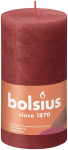L&otilde;hnak&uuml;&uuml;nal Bolsius Rustic Shine Delicate Red