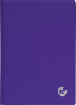 Boss N&auml;dal A5 Vertikaal, plastkaaned (LILLA), Boss Week A5 vertical, wire-bound, plastic covers (purple)