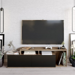 TV-laud Kalune Design Nexera, pruun/must