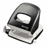 Auguraud Leitz 5008, must, kuni 30 lehte, metall 1101-117
