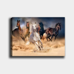 Reproduktsioon Lendavad hobused