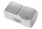 Pistikupesa koos l&uuml;litiga, IP54,16A, 2240V