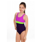 Ujumiskost&uuml;&uuml;m t&uuml;drukule Aqua-Speed Emily Junior pink-purple, 44290