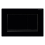 T&uuml;hjendusnupp Geberit Sigma30, kahe mahuga &auml;ravoolufunktsiooni jaoks, must. 115.883.DW.1