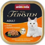 Konserv t&auml;iskasvanud kassidele Animonda vom Feinsten, kanaliha porgandikastmes, 100 g