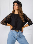 Naiste pluus Rue Paris, must, S