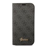 iPhone 14&ldquo; 6,1 musta &uuml;mbris / must raamat&ldquo; 4G vintage kuldne logo