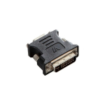 Videoadapter - V7 - DVI-I Meesversus HD-15 Nais - Must - Videom&auml;rgistuse konversioon