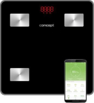 Concept VO4001 Personaaldiagnostika kaal 180 kg PERFECT HEALTH, must