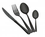 ZWIEGER VESPER BLACK Kpl.24el.sztućc&oacute;w