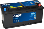 K&auml;ivitusaku Exide Excell 110Ah 850A 394x175x190-+