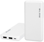 Akupank Blow PB10A 81-149#, 10000mAh, 3.7V, 22.5W, 2xUSB-A, microUSB, 5h laadimine, kaitse