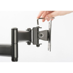 Digitus Laua statiiv DA-90364, 4xLCD, 27", 8kg, kallutus 45&deg;, p&ouml;&ouml;ramine 90&deg;, p&ouml;&ouml;ramine 360&deg;, must