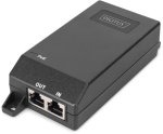 Digitus Poe+ toiteadapter 802.3at 55v 30w Gigabit, kuni 100m