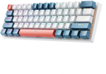 Mehaaniline klaviatuur Machenike K500-b61 Rgb, 60%, Usb-c, punased l&uuml;litid