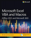 Kontoritarkvara Microsoft Excel VBA and Macros (Office 2021 and Microsoft 365)