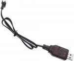 1 tk SM-2P USB laadija kaabel 250mAh v&auml;ljund RC auto 6V Ni-Mh akudele