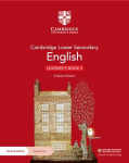 Cambridge Lower Secondary English Learner's Book 9 with Digital Access (1 Year) 2nd Revised edition