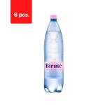 Looduslik mineraalvesi BIRUTĖ, gaseeritud, 1 l, PET D x 6 tk. pakett