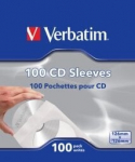 Verbatim paberist CD-DVD kotid x100