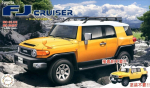 Liimitav mudel Fujimi C-NX-10 FJ Cruiser (Two-tone Yellow) 1/24 66134
