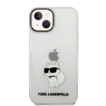 Karl Lagerfeldi &uuml;mbris iPhone 14 Plus 6.7 KLHCP14MHNCHTCT l&auml;bipaistev k&otilde;va &uuml;mbris, autor Ikonik Choupette