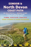 Exmoor & North Devon Coast Path, South-West-Coast Path Part 1: Minehead to Bude (Trailblazer British Walking Guide): Practical walking guide with 55 large-scale walking maps (1:20,000) and guides to 30 towns and villages - planning, places to stay, p ...