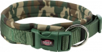 Trixie Premium kaelarihm, lai neopreeniga, kamuflaaž/mets, M-L 42-48cm/20mm