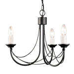 Rippvalgusti Elstead Lighting Carisbrooke CB3-BLACK