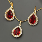 Naiste ehtekomplekt Swarovski kristallidega