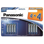 Patareid Panasonic LR03EGE/8B (4+4 tk)