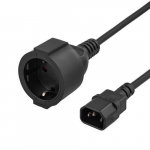 Deltaco DEL-109P-100, CEE 7/4/IEC, 1 m