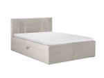 Voodi Mazzini Beds Afra 200x200 cm, beeži v&auml;rvi