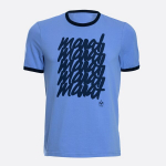 Unisex retro T-s&auml;rk, SMP24011 Sinine, S