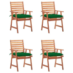 V&auml;lis&ouml;&ouml;gitoolid patjadega, 4 tk., Ruda